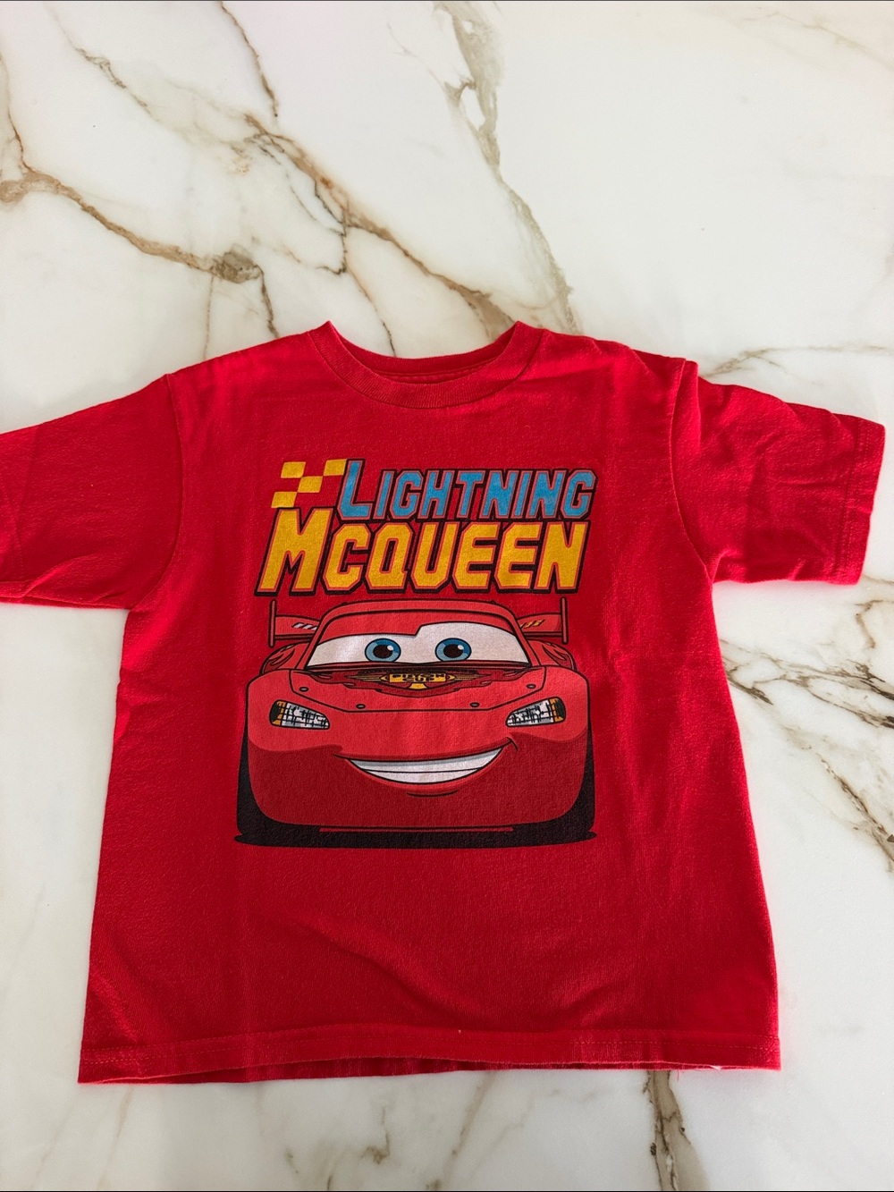 Lightning McQueen Red Kids T-Shirt